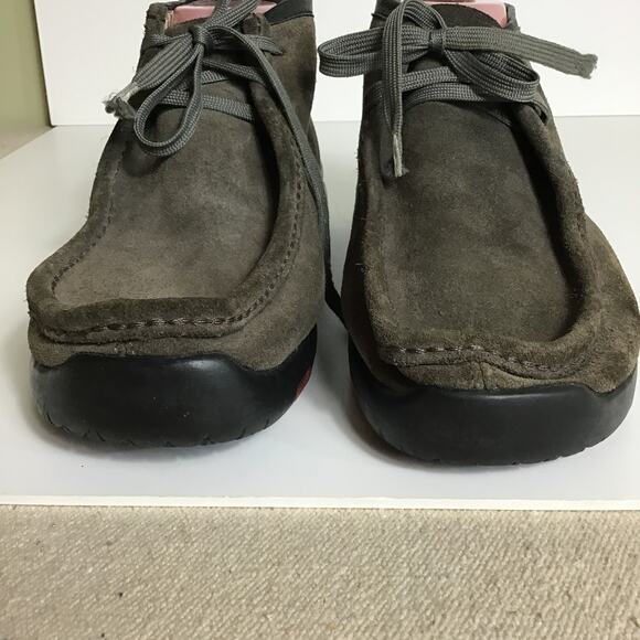 Mens Wallabee’s Sz.10M EUC Dolamite Worn once Suede Ankle booties Brown/gray - Picture 3 of 11